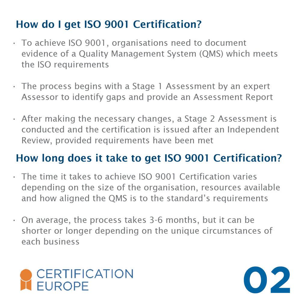 How to get ISO 9001 Certification - 2