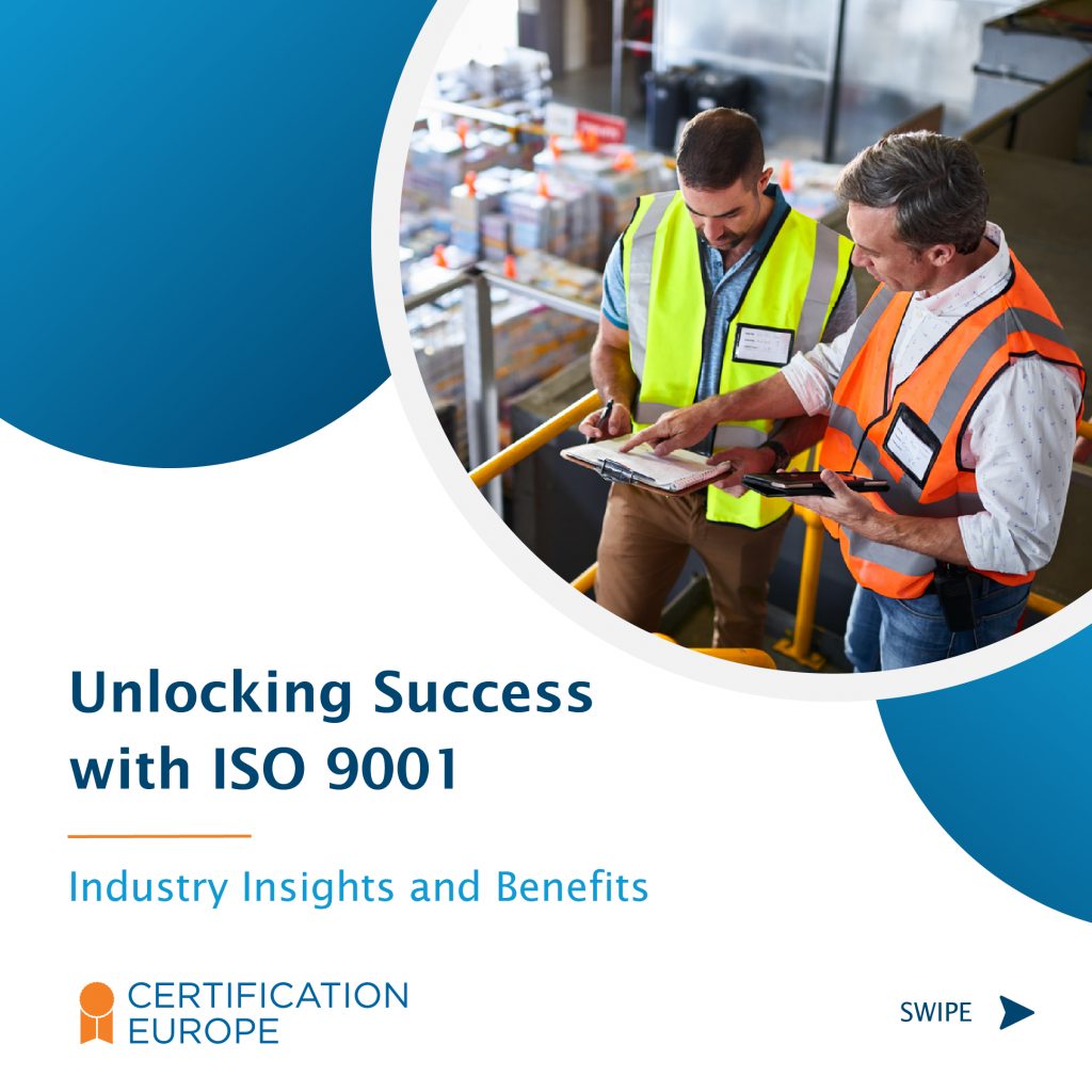 Unlock success with ISO 9001