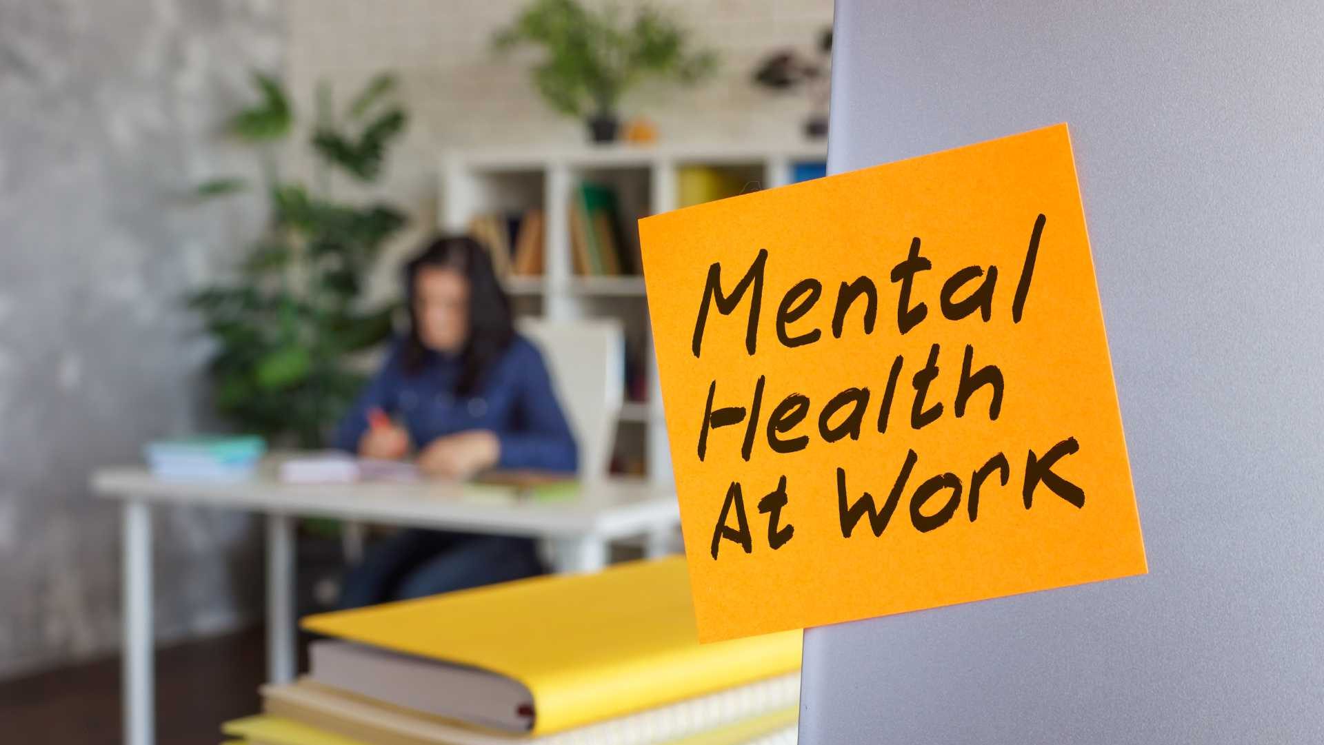 Supporting mental health in the workplace guide - featured image