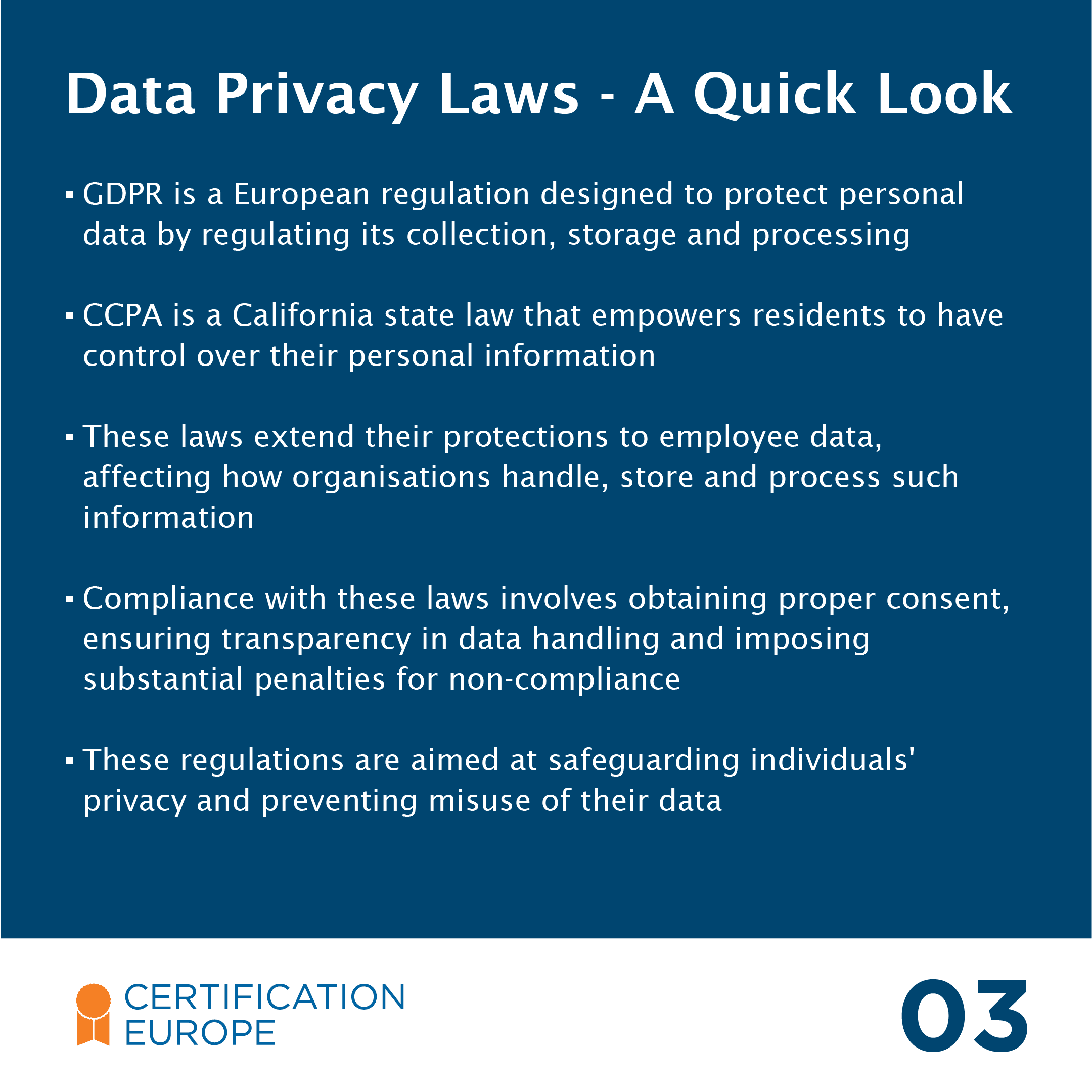 Data privacy laws
